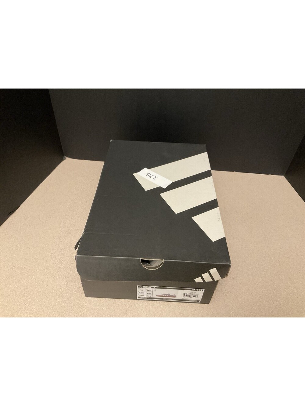 New! Womens Adidas VL Court 3.0 Silver Wonder Sneakers/Shoes. Size 10. Awesome! - Picture 4 of 10